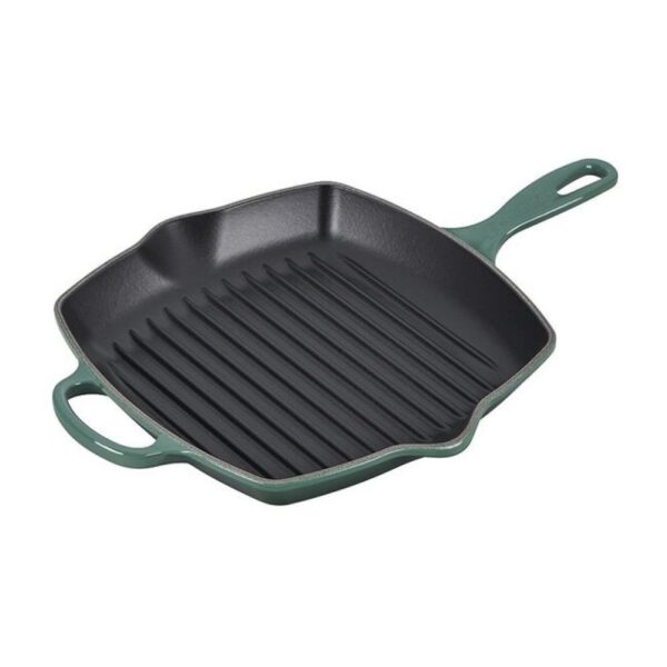 Le Creuset 10.25" Square Signature Cast Iron Grill Skillet | Artichaut