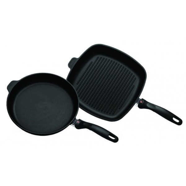 Swiss Diamond | XD 2-Piece Fry Pan & Grill Set (11")